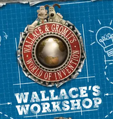 Wallace and Gromit's Workshop logo