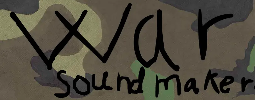 war sound maker logo