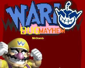 Wario Bug Mayhem logo