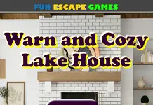 Warm and Cozy Lake House logo