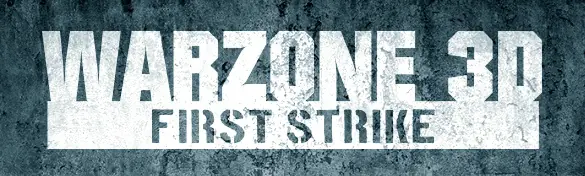 Warzone 3D First Strike logo