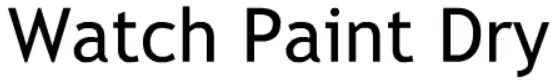 Watch Paint Dry logo
