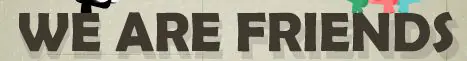 We Are Friends logo