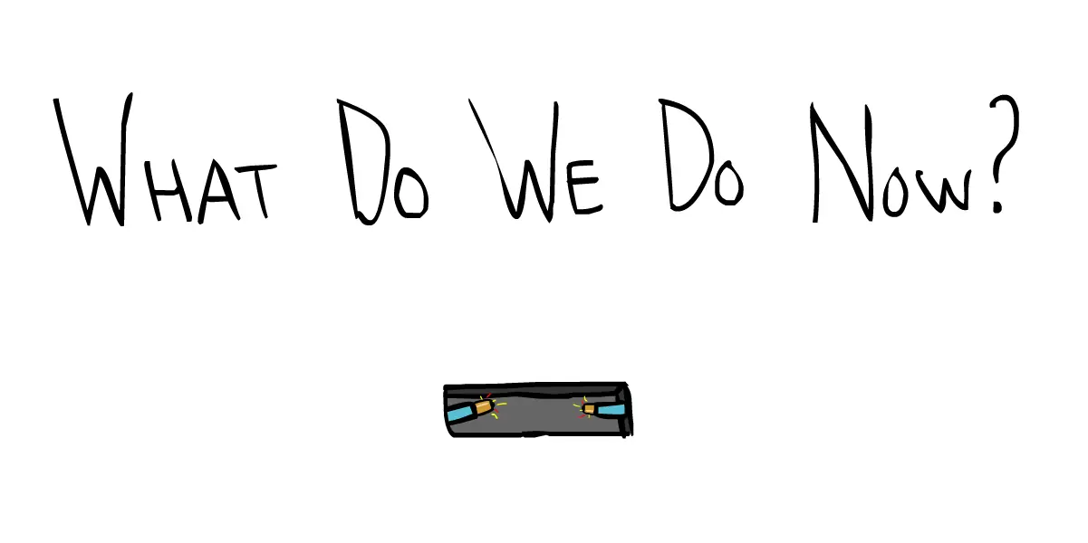 What Do We Do Now? logo