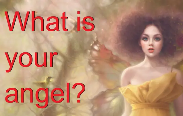 What is your Angel? logo