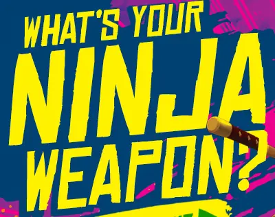 What's Your Ninja Weapon? logo