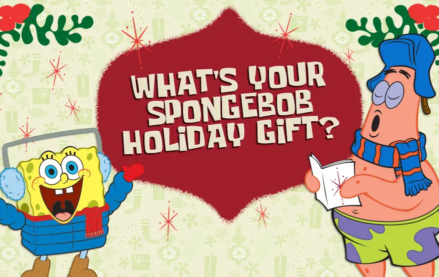 What's Your SpongeBob Holiday Gift? logo