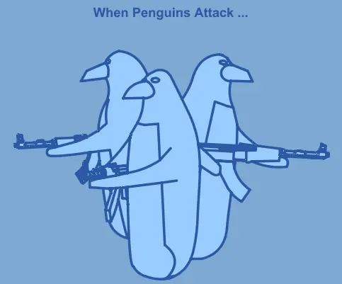 When Penguins Attack! logo