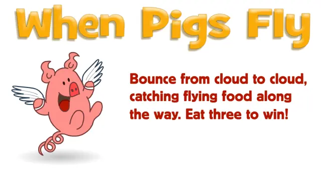 When Pigs Fly (Funbrain) logo