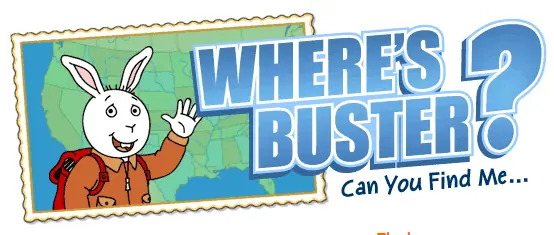 Where's Buster? logo