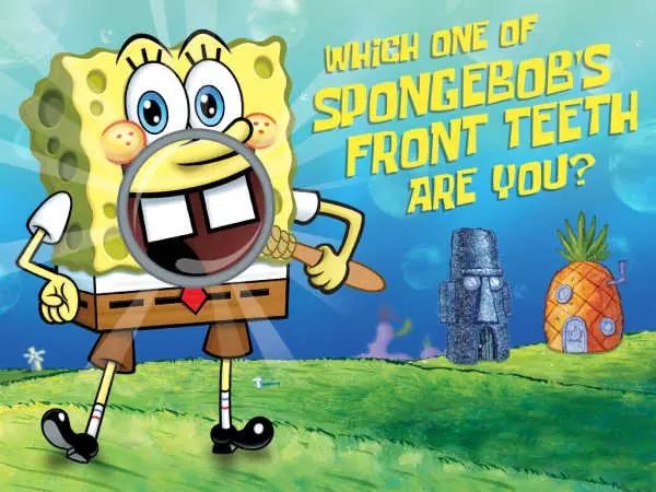 Which One of SpongeBob's Front Teeth Are You? logo