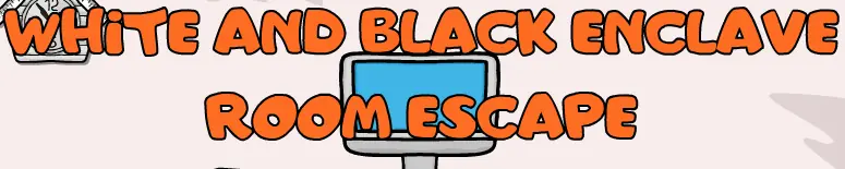 White and Black Enclave Room Escape logo