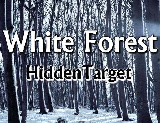 White Forest - Hidden Target logo