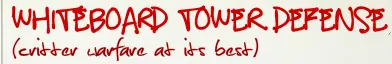 Whiteboard Tower Defense logo