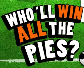 Who'll Win all the Pies? logo