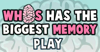 Who's has the Biggest Memory logo