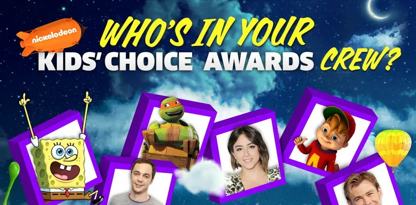 Who's In Your Kids' Choice Awards Crew? logo