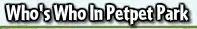 Who's Who in Petpet Park logo