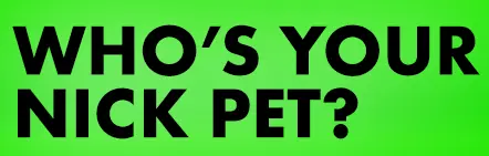 Who's Your Nick Pet? logo