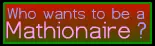 Who Wants to be a Mathionaire? Multiplication Quiz logo