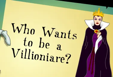 Who Wants to be a Villionaire?: The Evil Queen logo