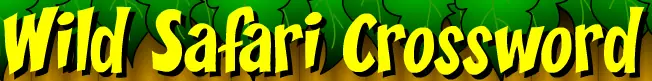 Wild Safari Crossword logo