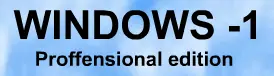 Windows -1 Proffensional edition logo