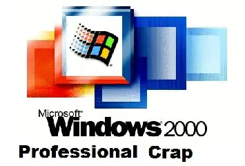 Windows 2000: Professional Crap logo