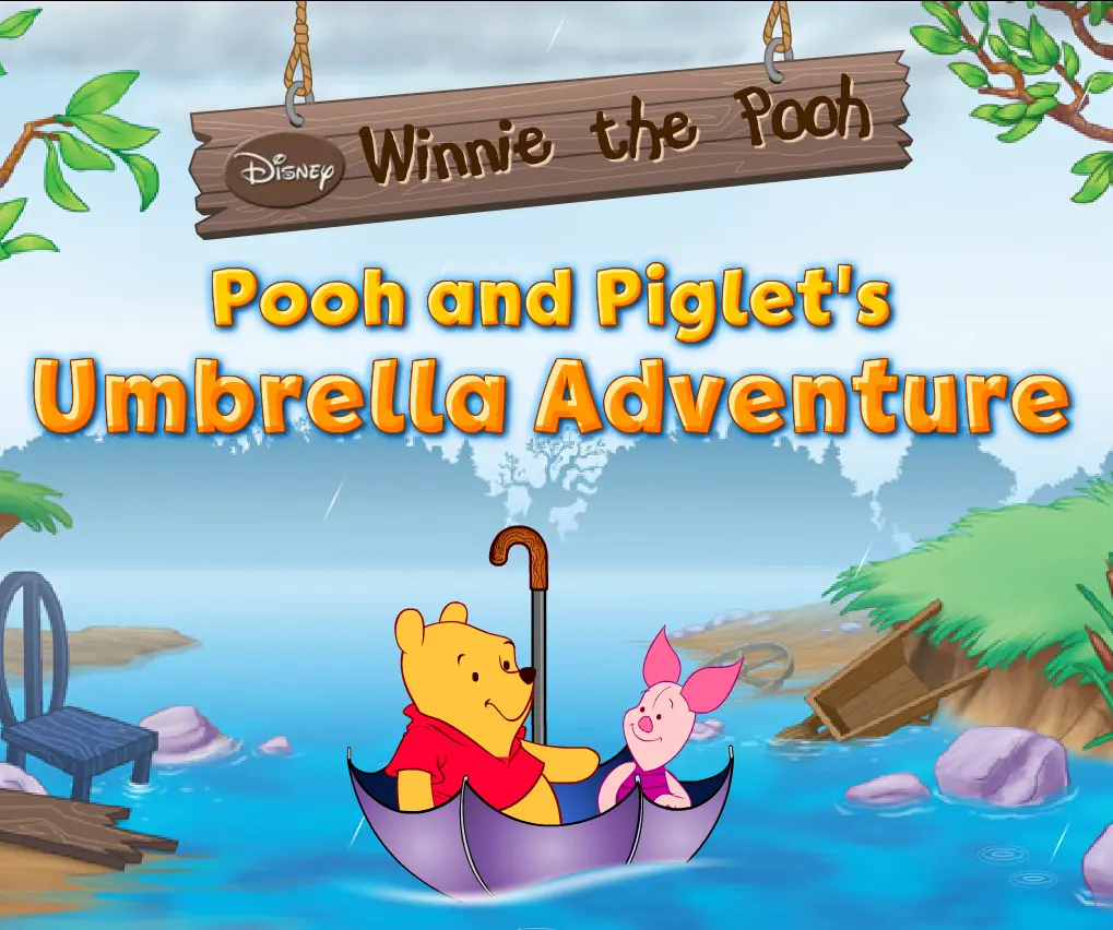 Winnie the Pooh: Pooh and Piglet's Umbrella Adventure logo