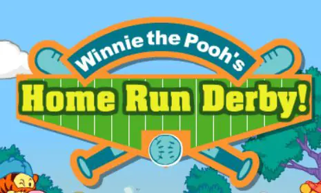 Winnie the Pooh's Home Run Derby logo