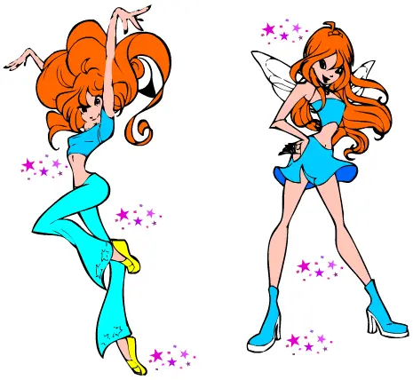 Winx Bloom Coloring logo