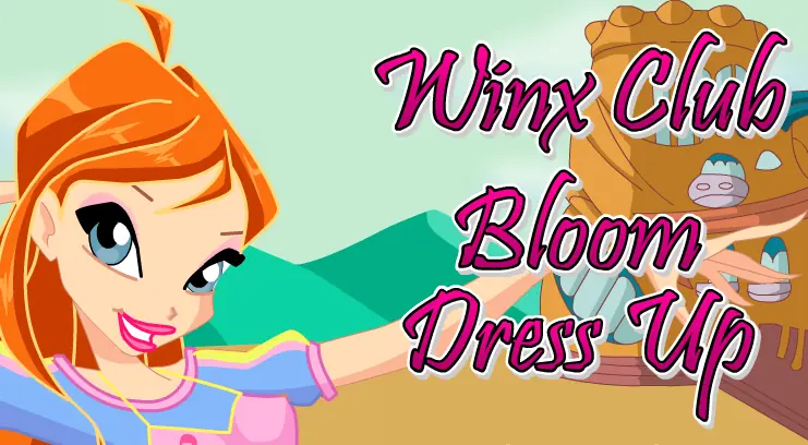 Winx Club Bloom Dress Up logo