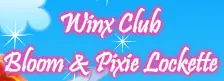 Winx Club Bloom & Pixie Lockette logo
