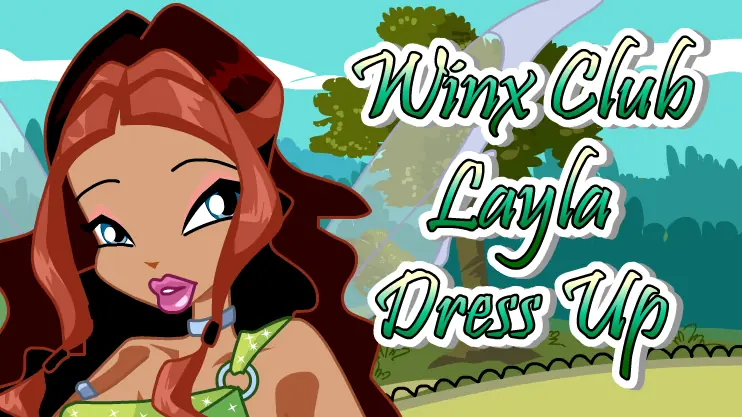 Winx Club Layla Dress Up logo