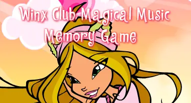 Winx Club Magical Music Memory Game logo