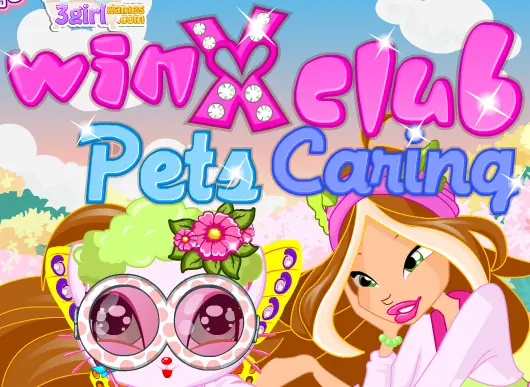 Winx Club Pets Caring logo
