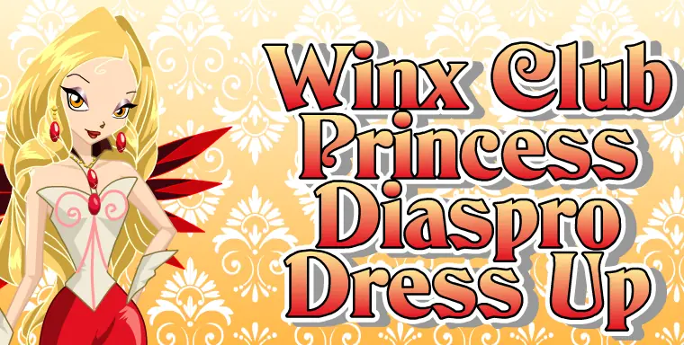 Winx Club Princess Diaspro Dress Up logo