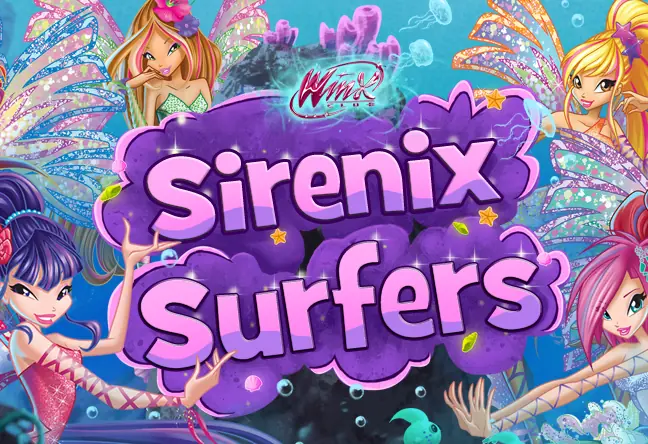 Winx Club Sirenix Surfers logo