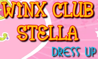 Winx Club Stella Dress Up logo