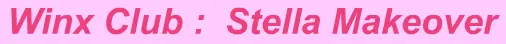 Winx Club: Stella Makeover logo