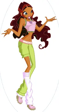Winx Layla Dressup logo