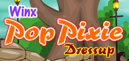 Winx Pop Pixie Dressup logo