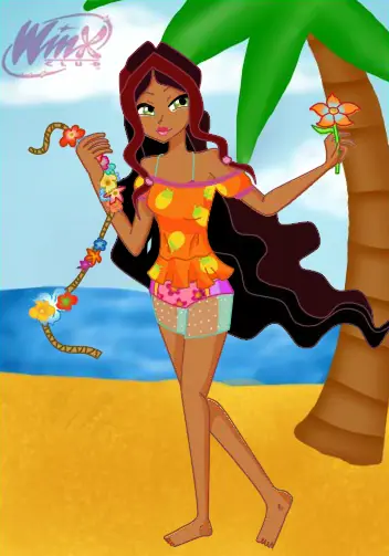 Winx Summer DressUp logo
