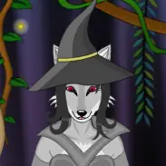 Witch Fursona Wolf Maker logo