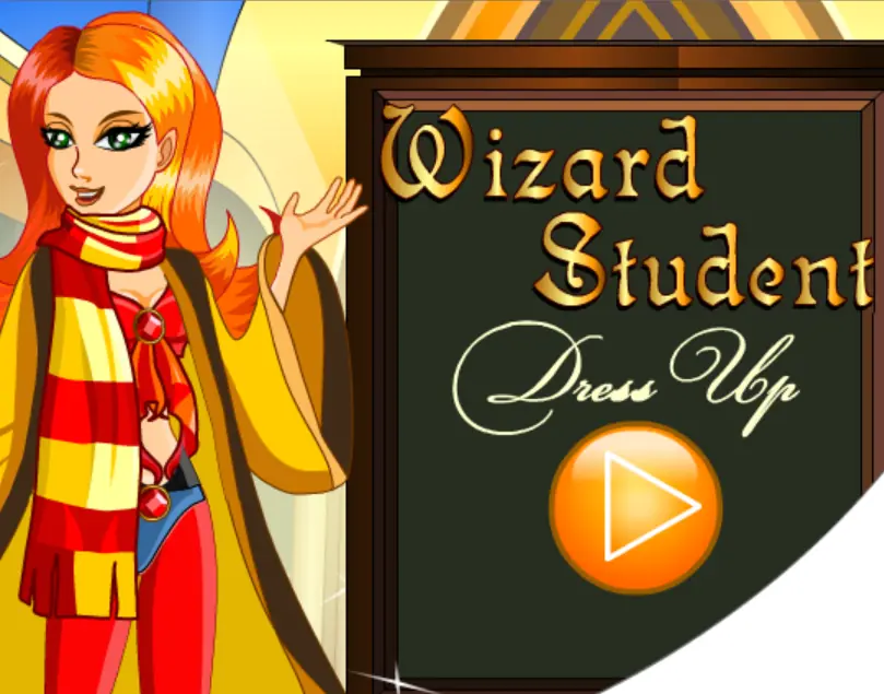 Wizard Student Dress Up logo