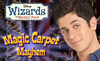 Wizards of Waverly Place: Magic Carpet Mayhem logo