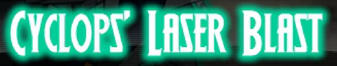 Wolverine and the X-Men: Cyclops' Laser Blast logo
