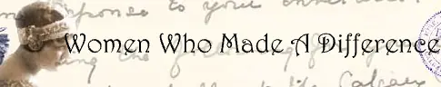 Women Who Made A Difference logo