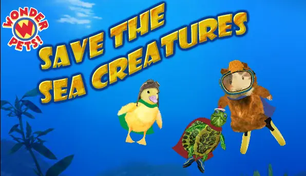 Wonder Pets! Save The Sea Creatures logo