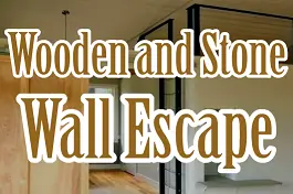 Wooden and Stone Wall Escape logo